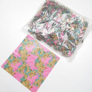 J. Crew Liberty Print Puzzle Green Floral Doubled Sided - No Box